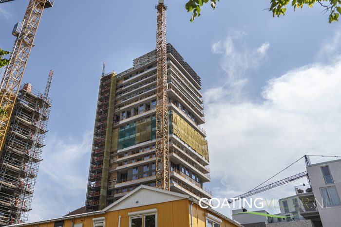 Bouw van VERTICAL Amsterdam