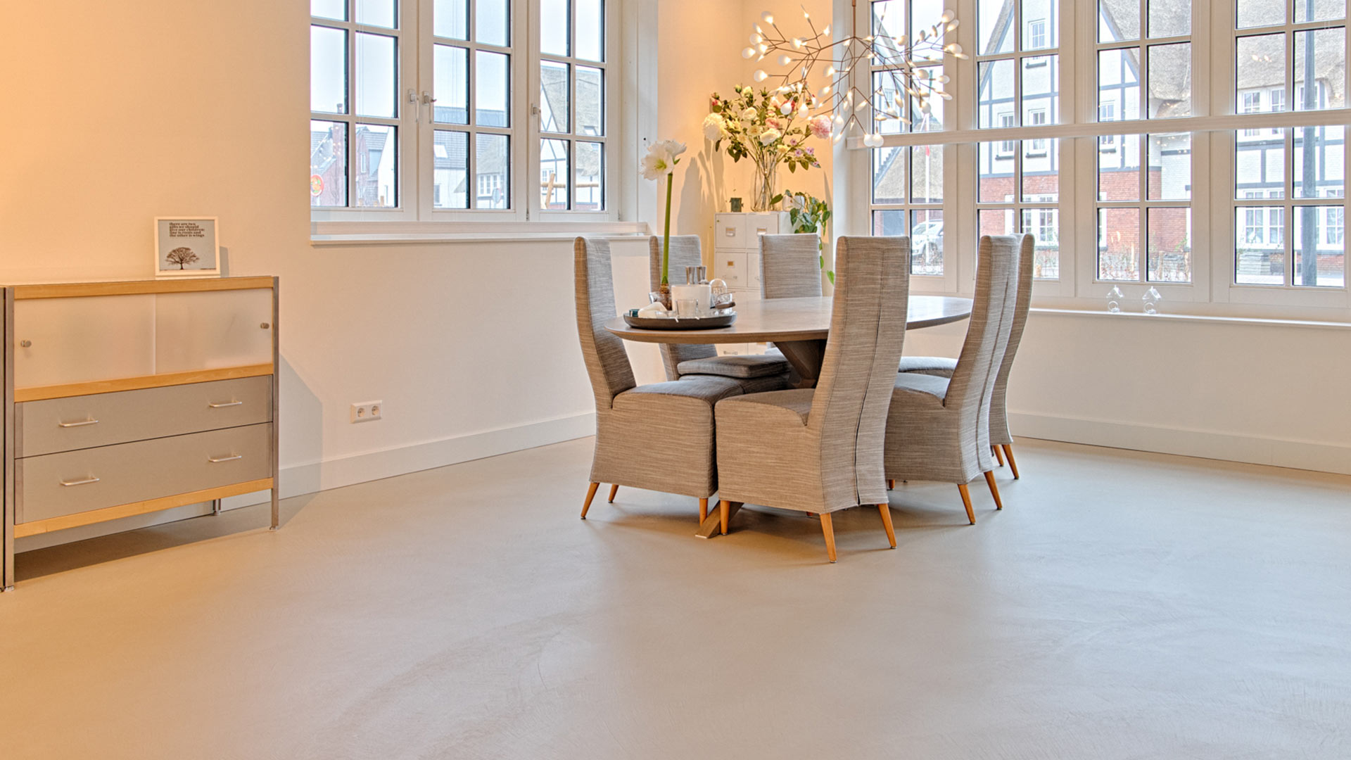gietvloer woonkamer